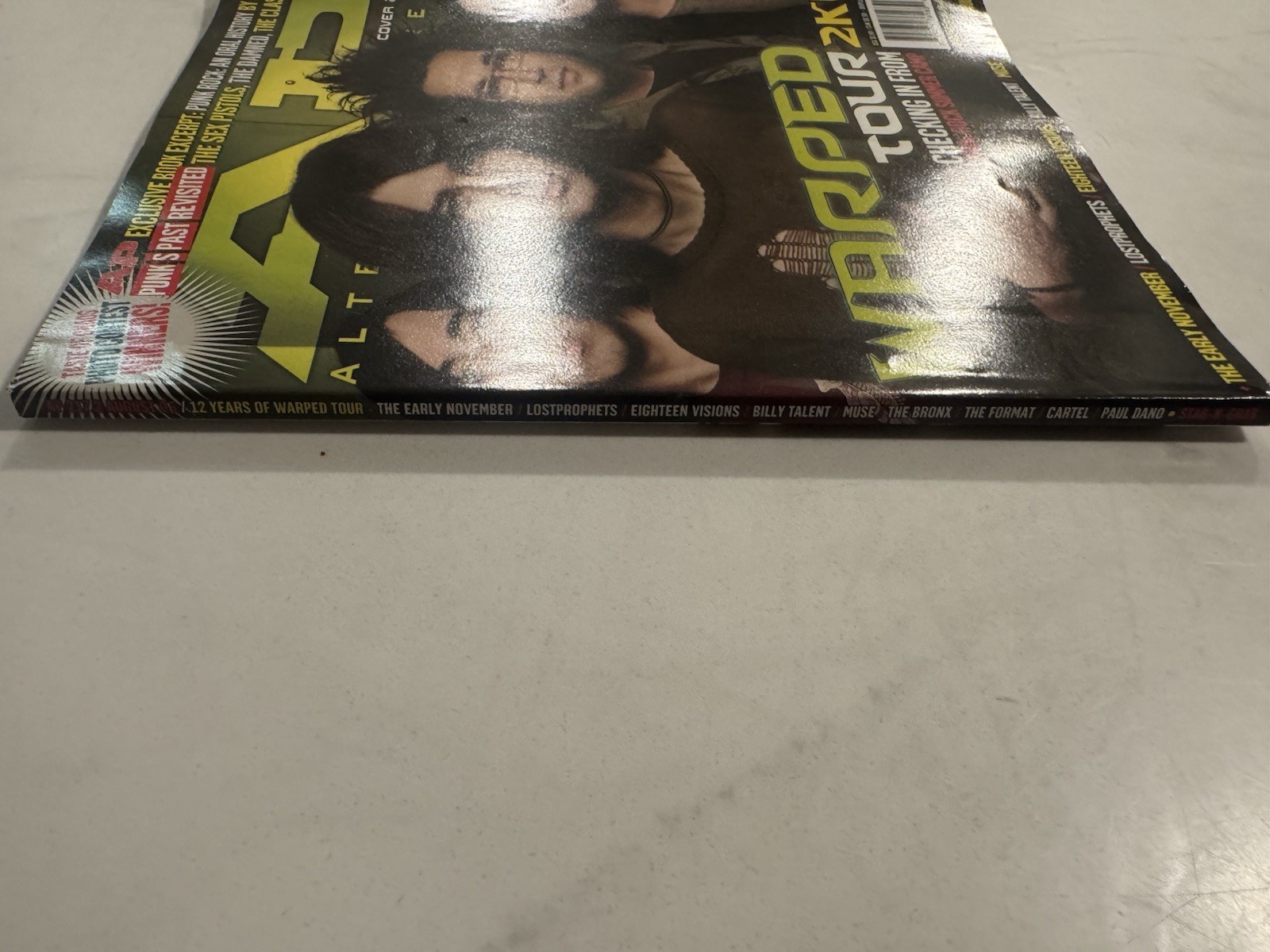 Alternative Press AP #217 Aug 2006 Warped Tour 2K6 The Early November Cover 2