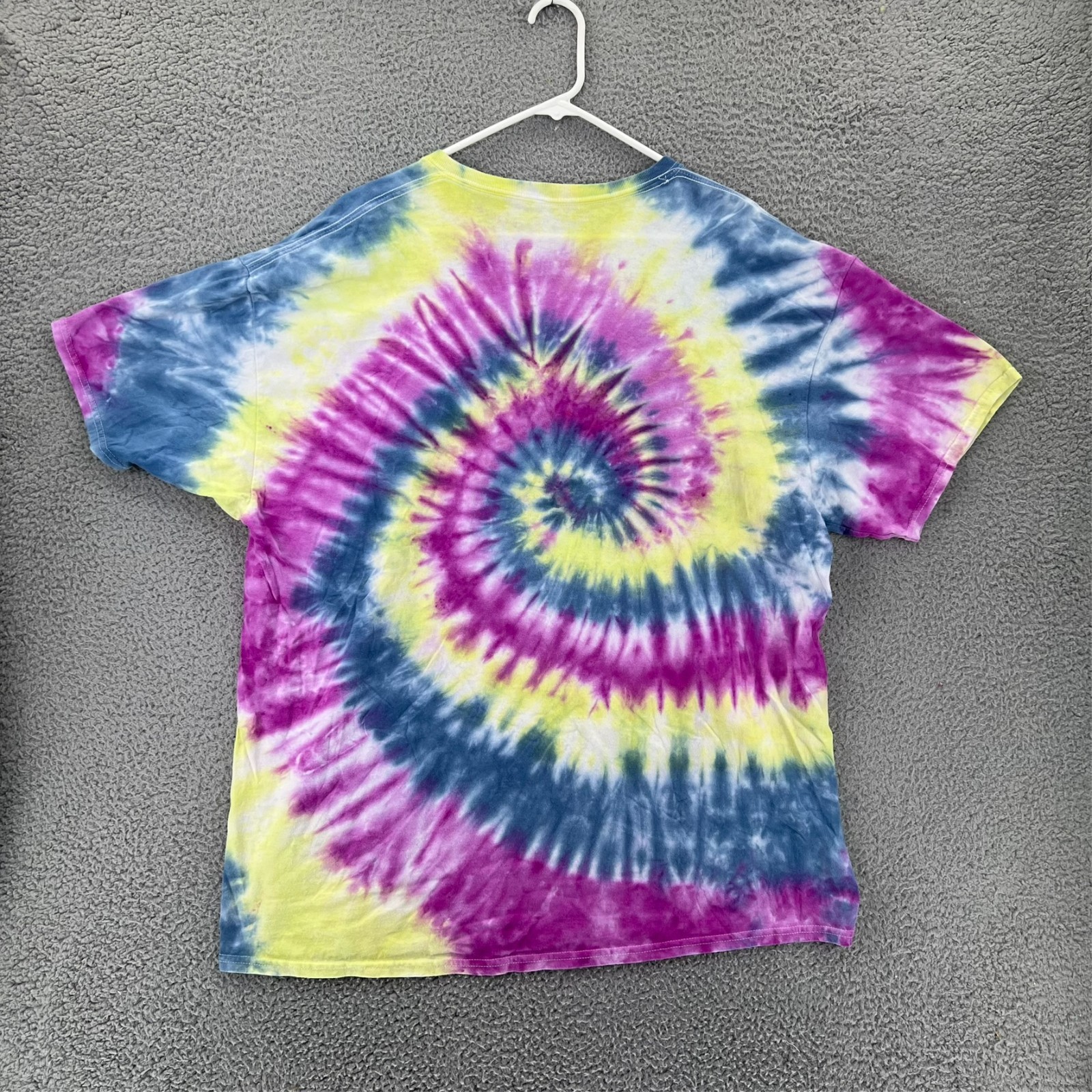 GRATEFUL DAD Tie-Dye T-Shirt Adult XL Grateful Dead Parody Multi Color NO TAG