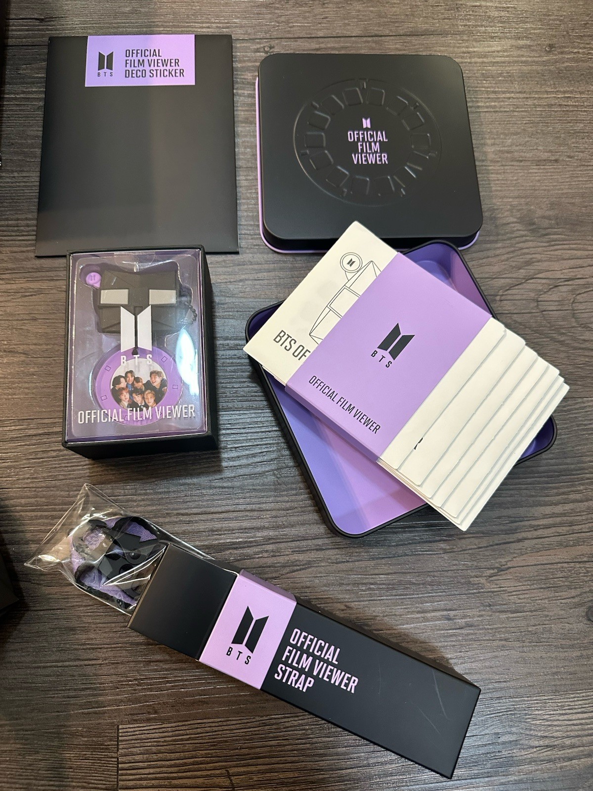 BTS OFFICIAL FILM VIEWER SPECIAL KIT VER. 1 SP (NO PHOTOCARDS) Incomplete READ
