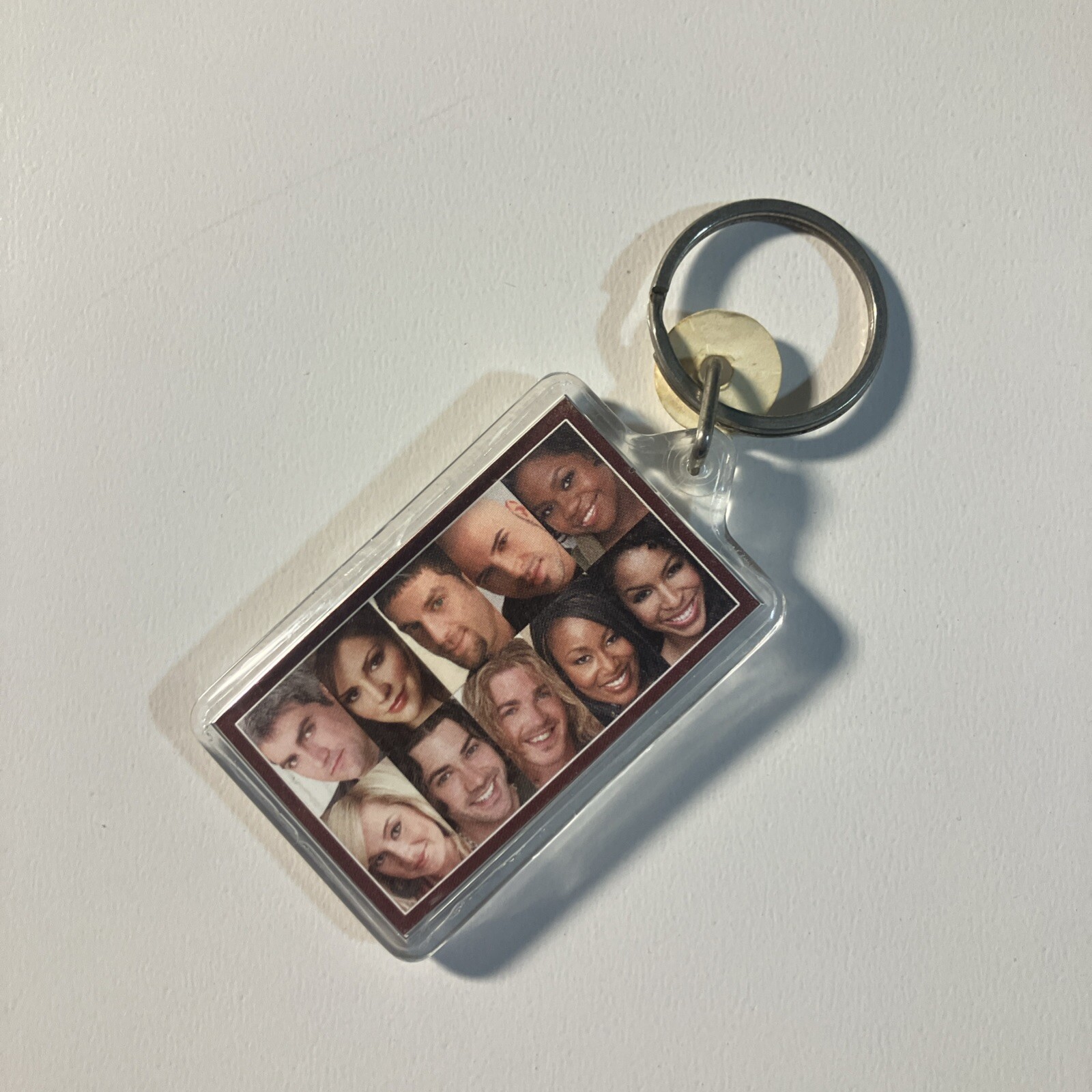 American Idol American Idols Live 2006 Tour Plastic Souvenir Keyring Keychain