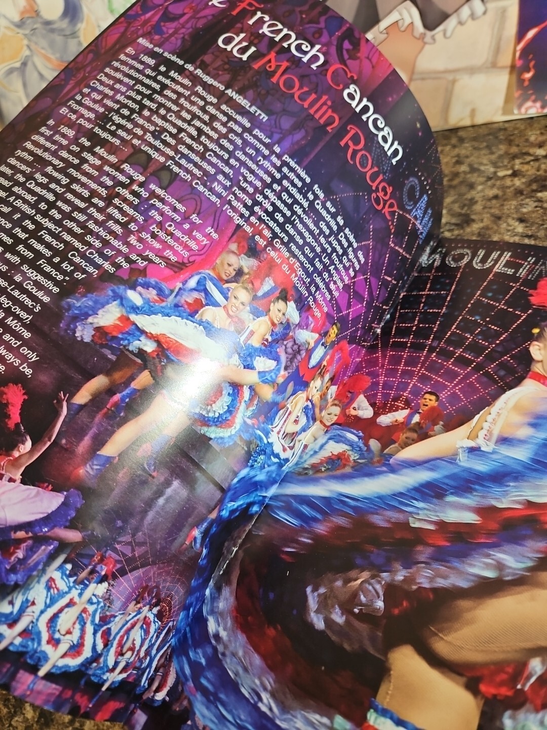 Moulin Rouge ( Feerie ) Off Broadway – Paris Souvenir Playbook French & English