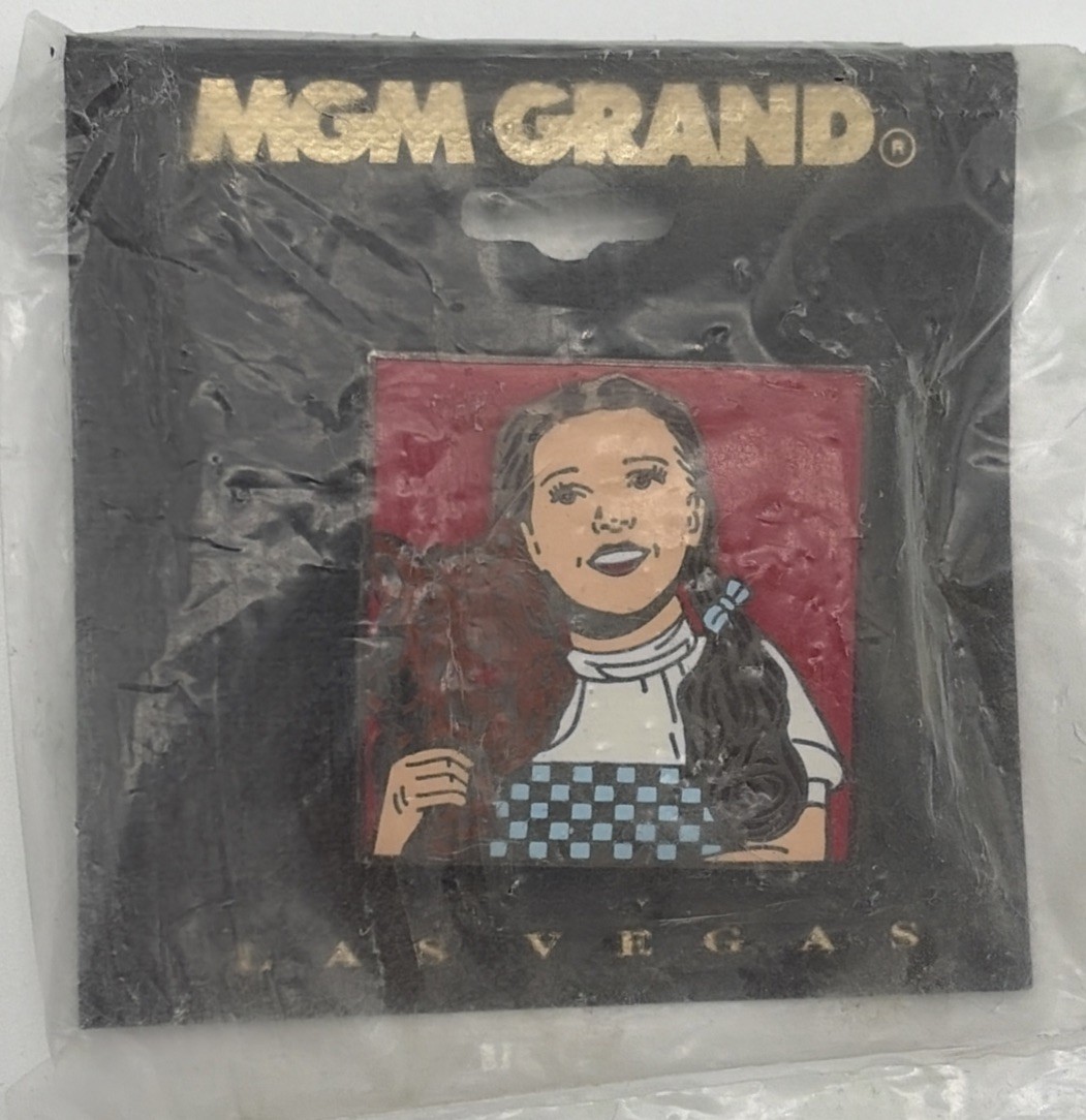 Wizard of Oz Enamel Pins MGM Grand Las Vegas Dorothy Scarecrow Tin Man OZ New