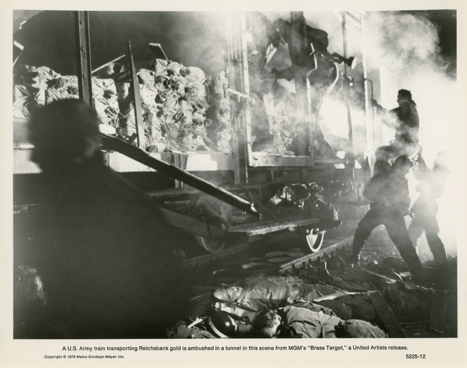 Brass Target (1978) 8×10 black & white movie still photo #12