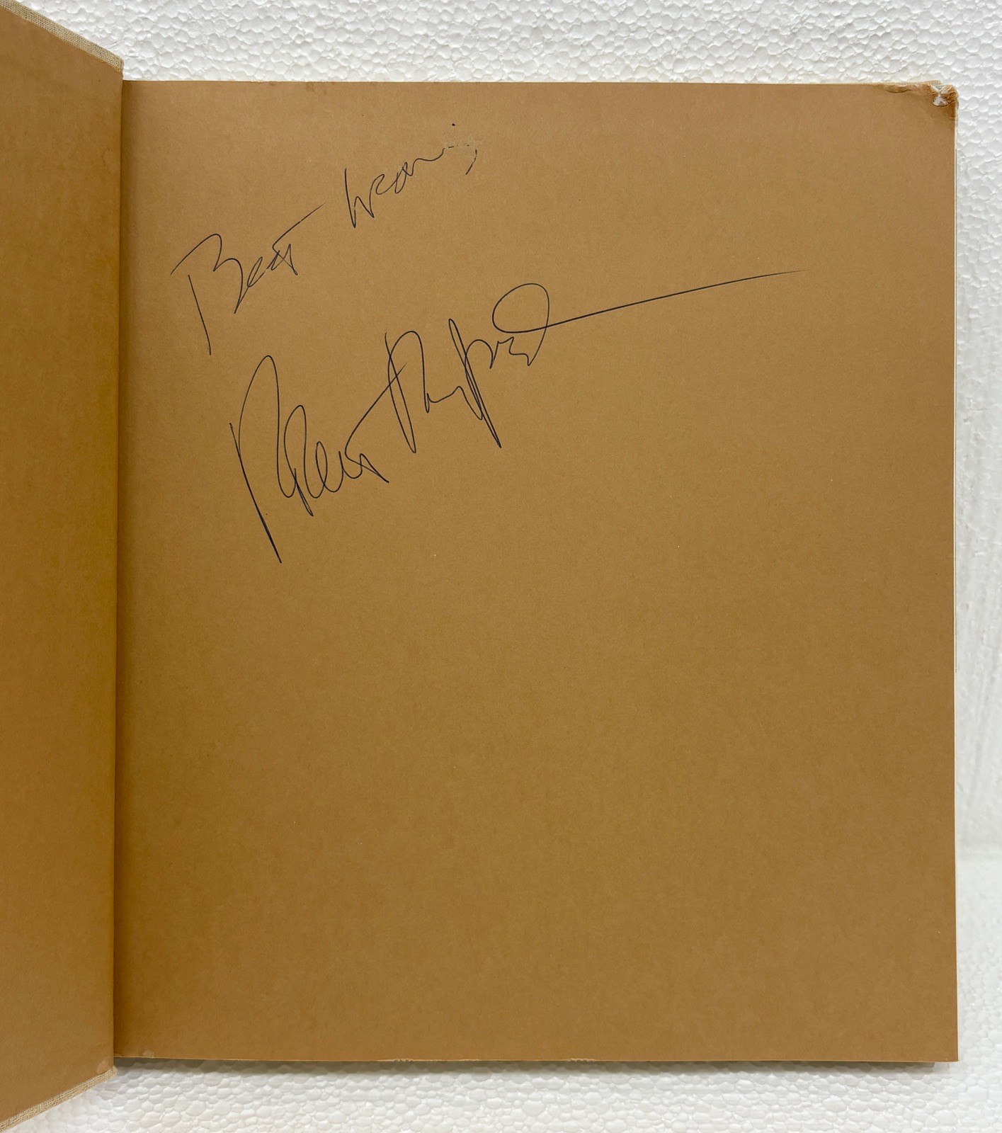 Vtg Robert Redford Signed 1979 The Outlaw Trail Hardcover Book – Guaranteed Auth