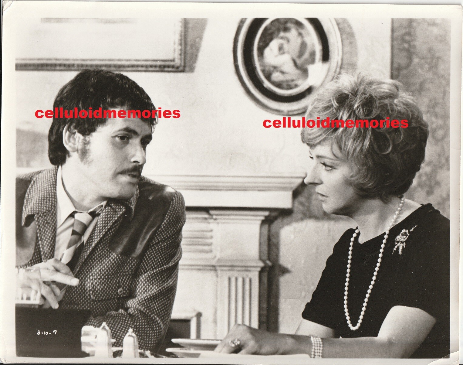 Original Vintage Photo 1972 Alfred Hitchcock Frenzy Jon Finch Barbara Leigh-Hunt
