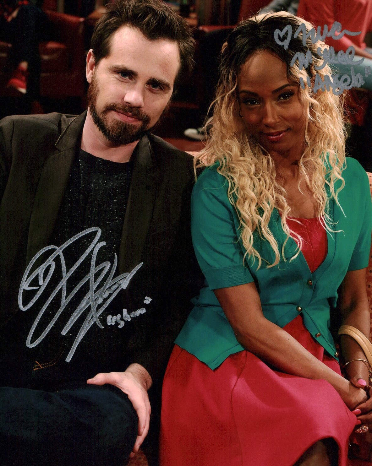 Boy Meets World 8×10 Signed Photo Cast x2 McGee, Strong JSA Certified Autograph