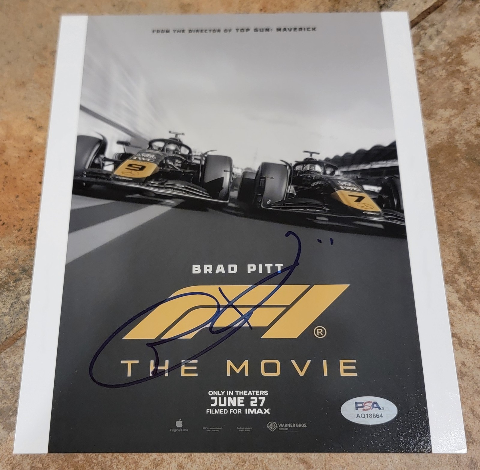 Joseph Kosinski signed 8×10 photo PSA DNA autograph F1 The Movie
