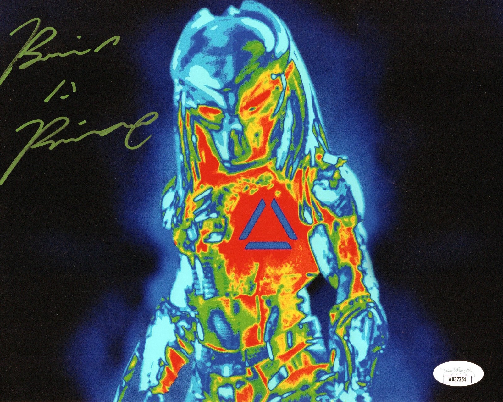 Brian A. Prince autographed signed 8×10 photo The Predator JSA COA