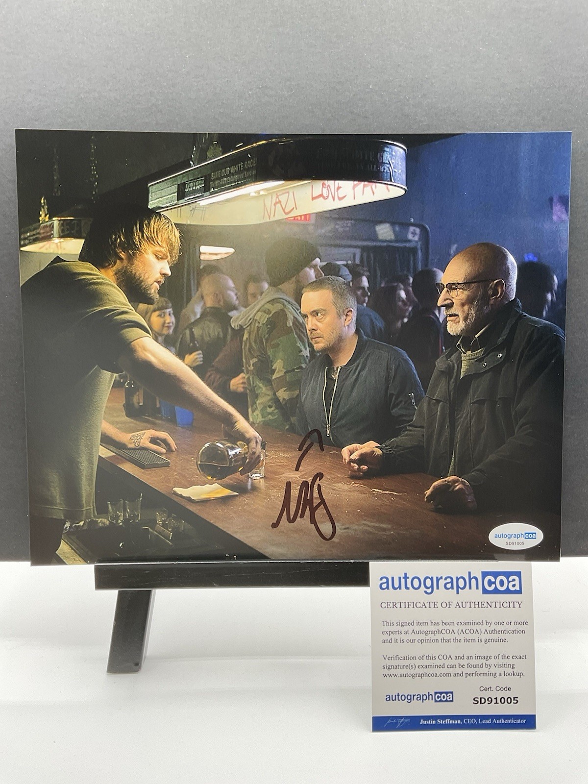 Macon Blair signed 8×10 Green Room signed 8×10 ACOA Macon Blair autographed SALE