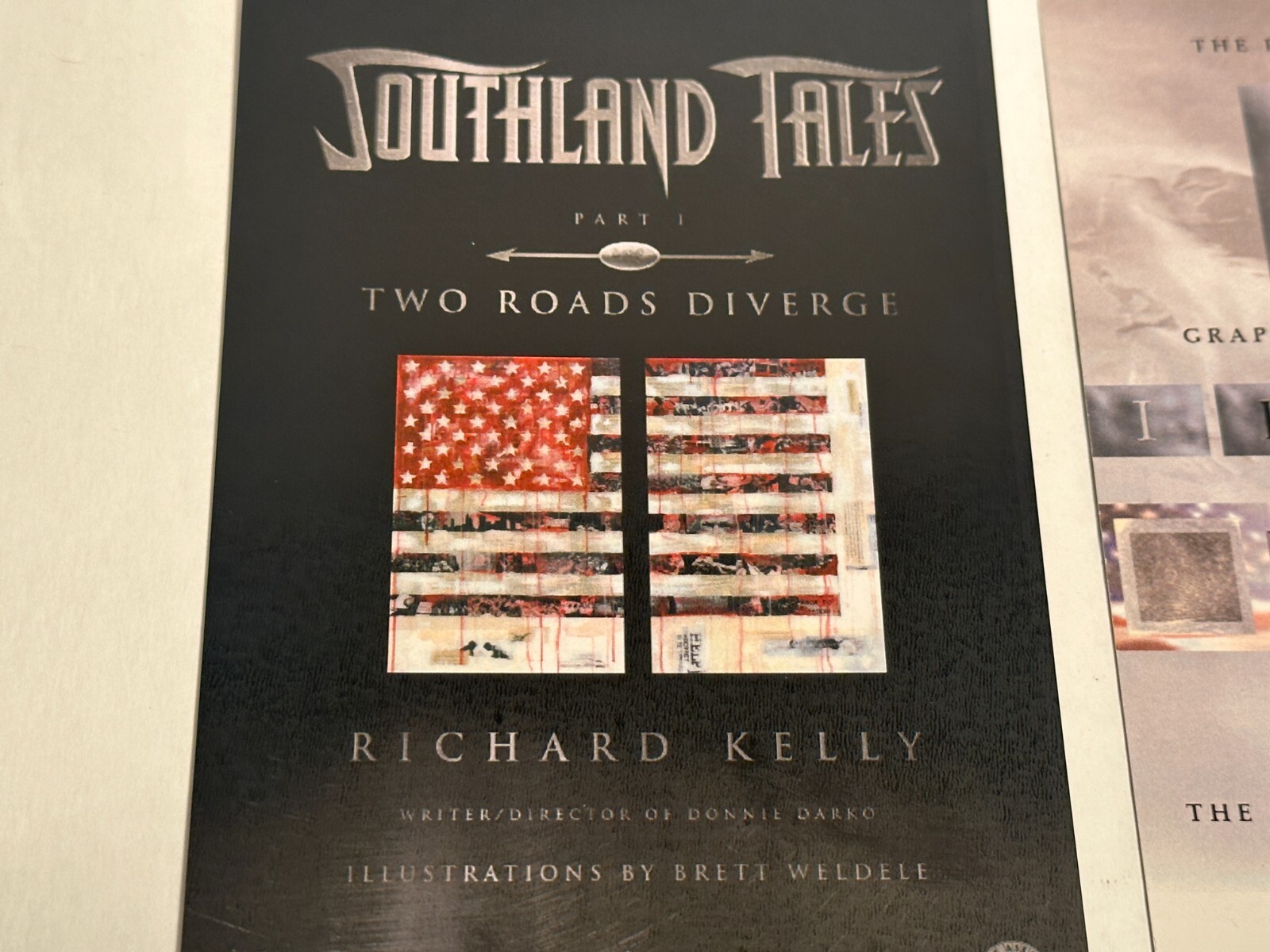 SOUTHLAND TALES movie graphic novel lot of 2 promo postcards DONNIE DARKO 2006