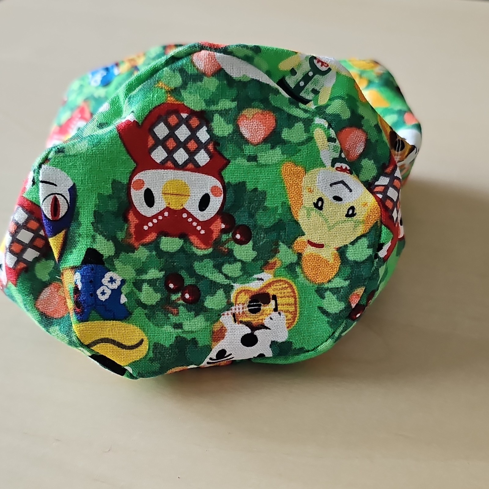 Drawstring Pouch Animal Crossing Character Print