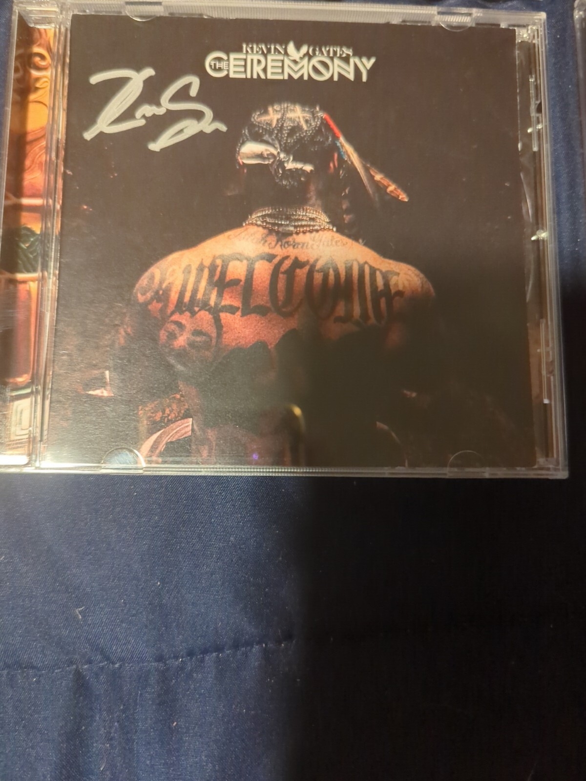 Kevin Gates Ceremony Signed Art Card Cd Autographed Rare