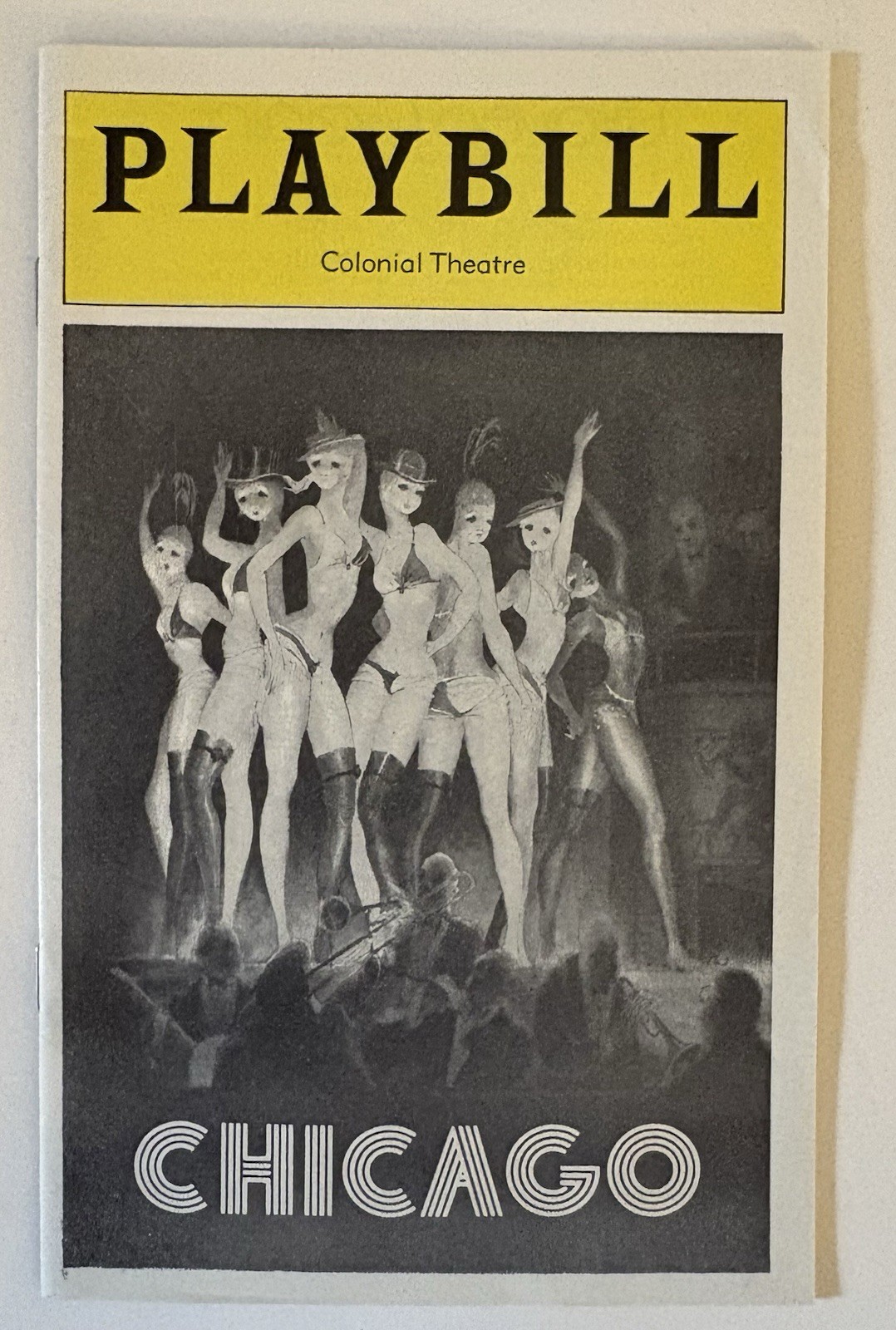 CHICAGO Kander & Ebb Bob Fosse Jerry Orbach BOSTON Broadway Tour 1977 Playbill