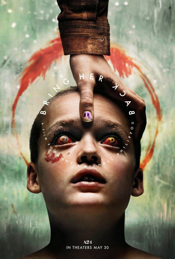 Bring Her Back 27” x 40” Theater Poster Double Sided A24 Horror