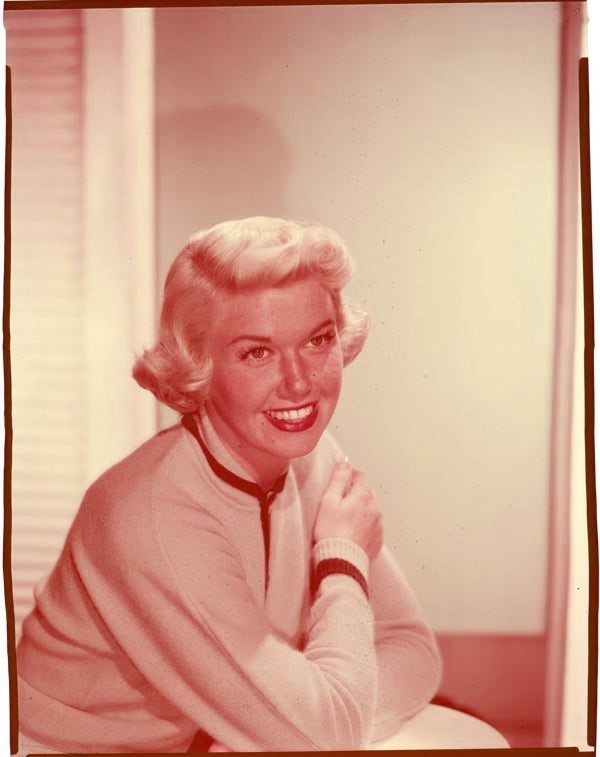 Doris Day early 1950’s Photo Original 8×10 Transparency Publicity Portrait