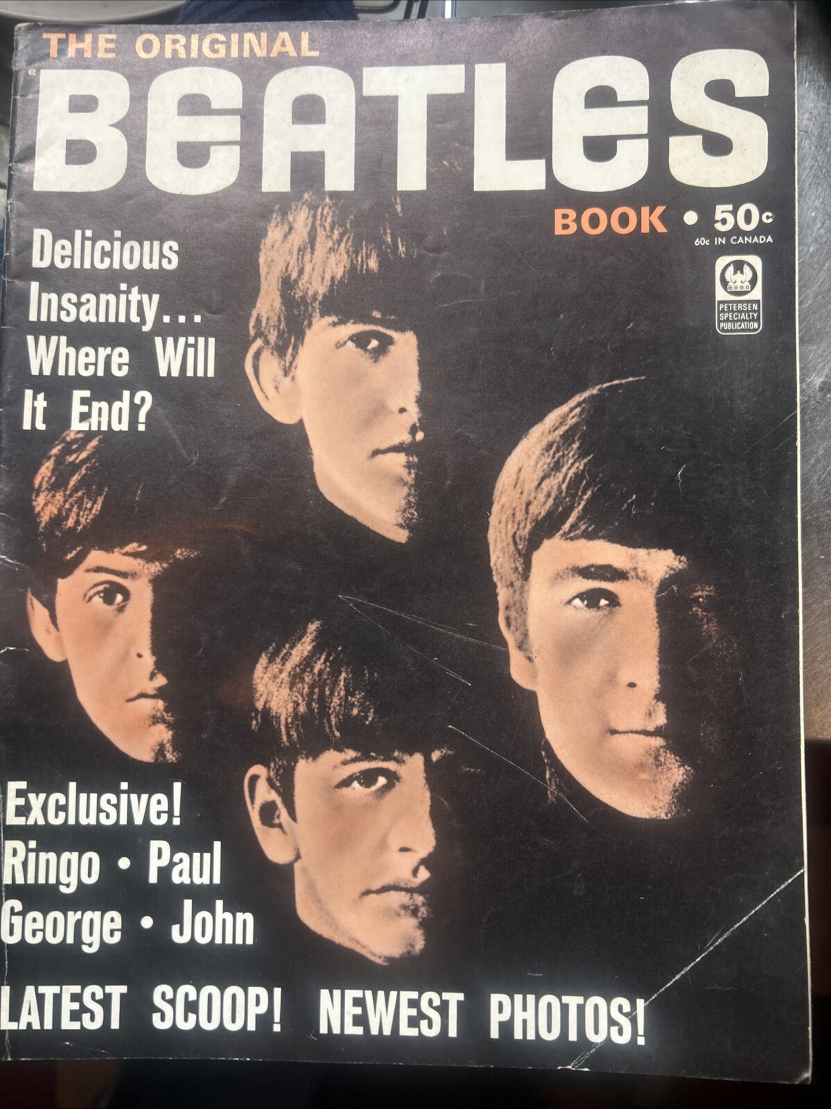 The Original Beatles Book 1964 by Earl Leaf