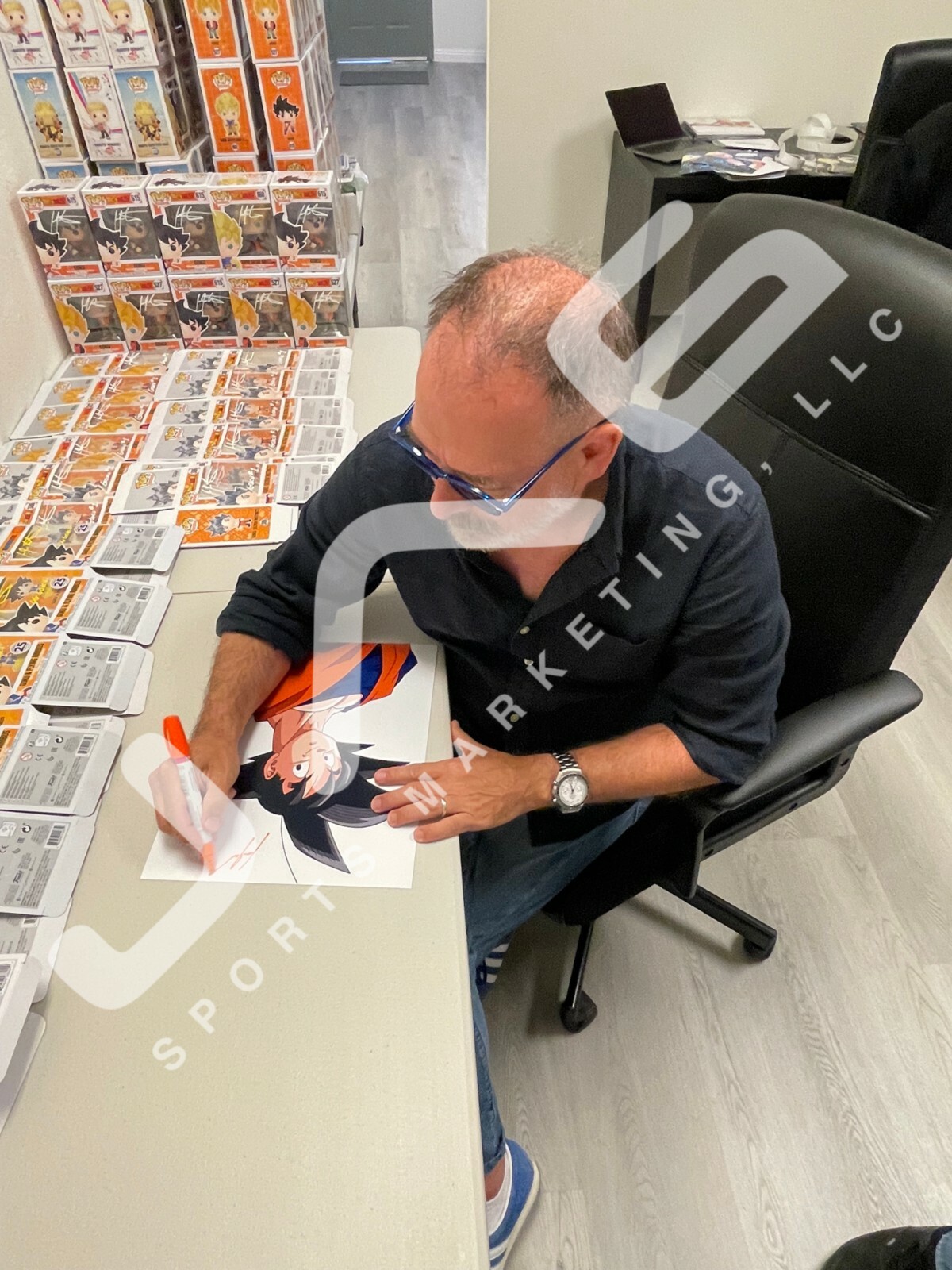 Ian James Corlett autographed inscribed 11×14 framed photo JSA Dragon Ball Z