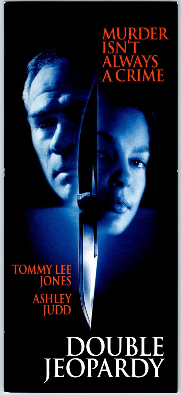 1999 Double Jeopardy Pre-Release Screening Ticket Tommy Lee Jones Ashley Judd