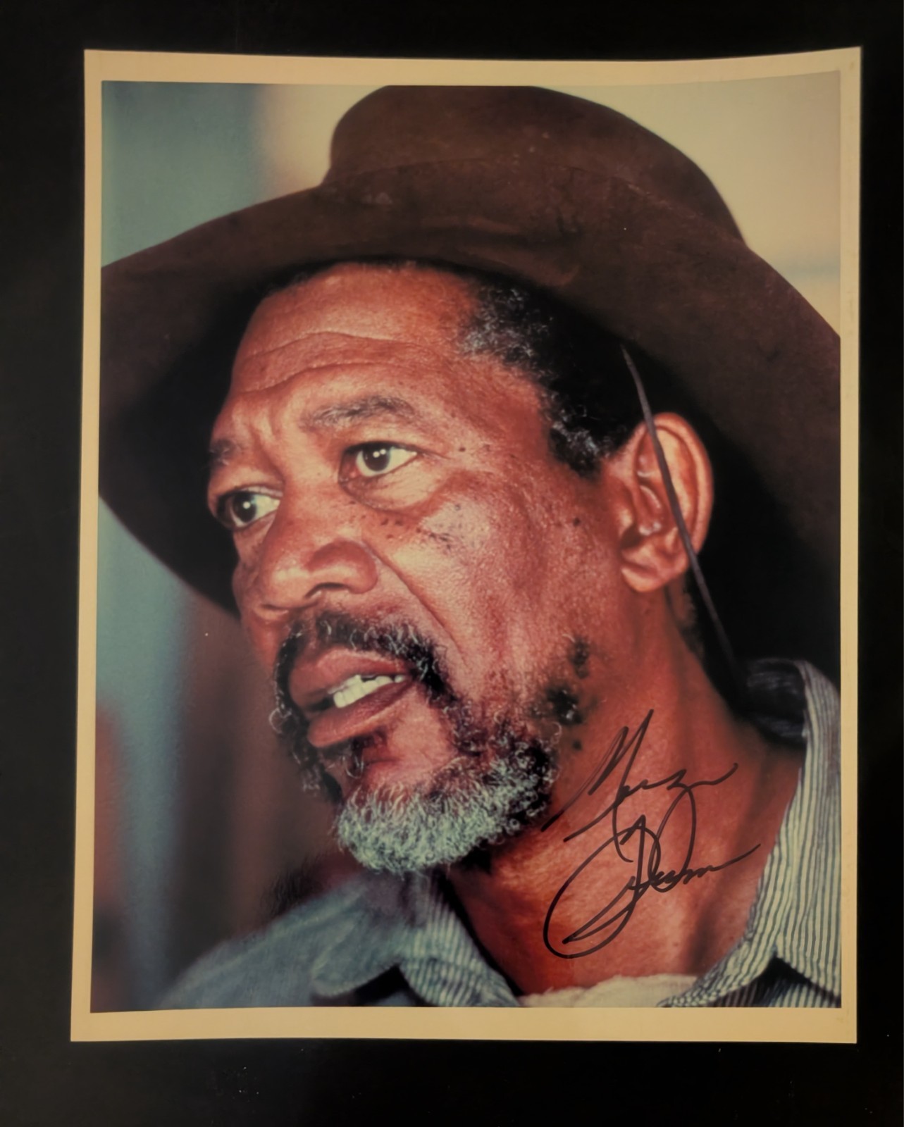 MORGAN FREEMAN signed autograph UNFORGIVEN 8×10 photo