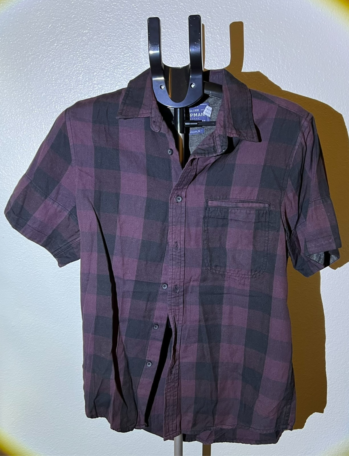 ANDREW GARFIELD / The Amazing Spider-Man 2 MOVIE WARDROBE Topman Medium Flannel