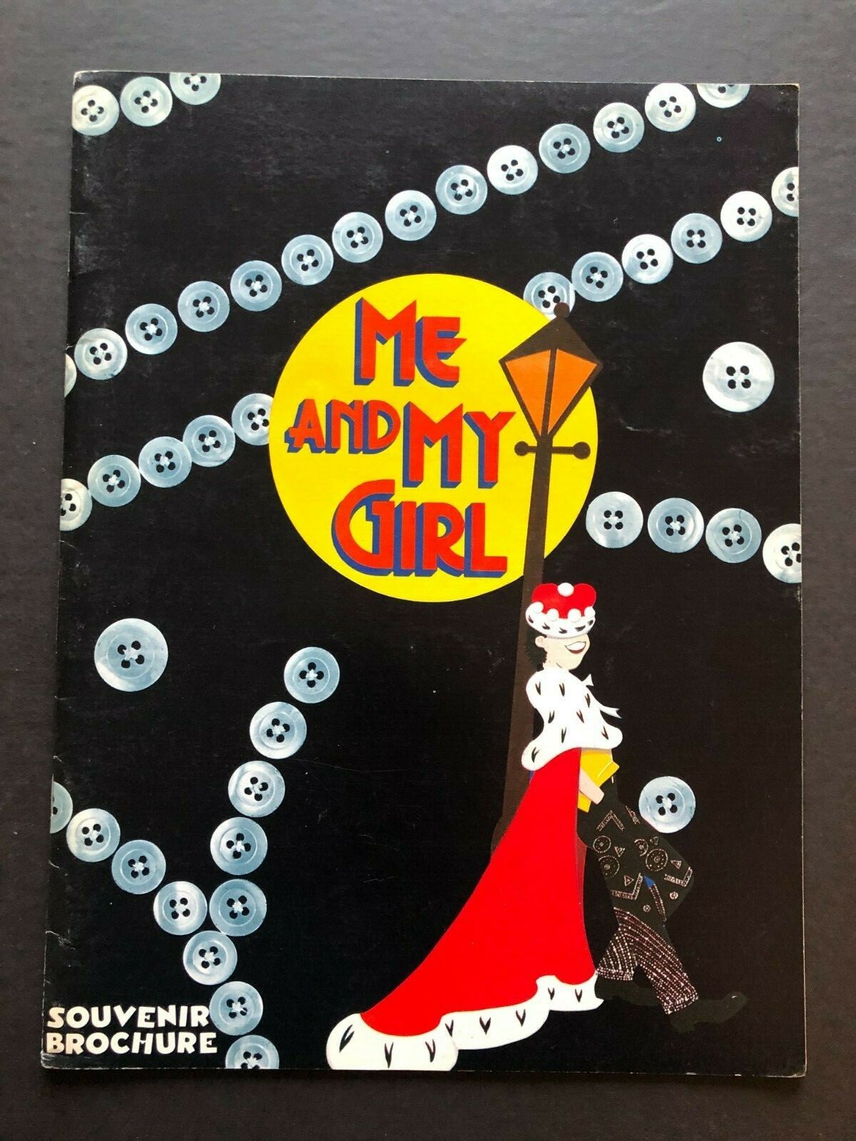 Me and My Girl Theater Program w/Playbill (1987) – 18 Pages 9″ x 12″