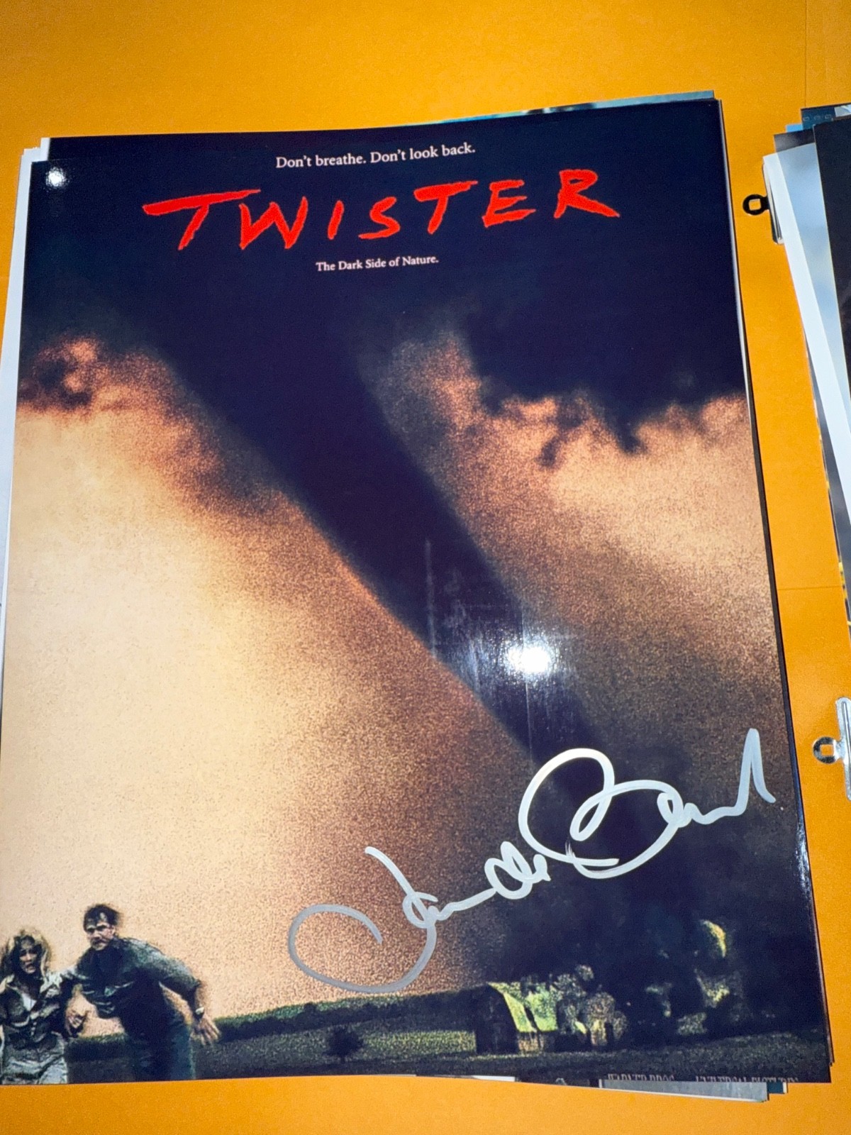 Jan De Bont Speed Twister the Haunting movie 8×10 photo
