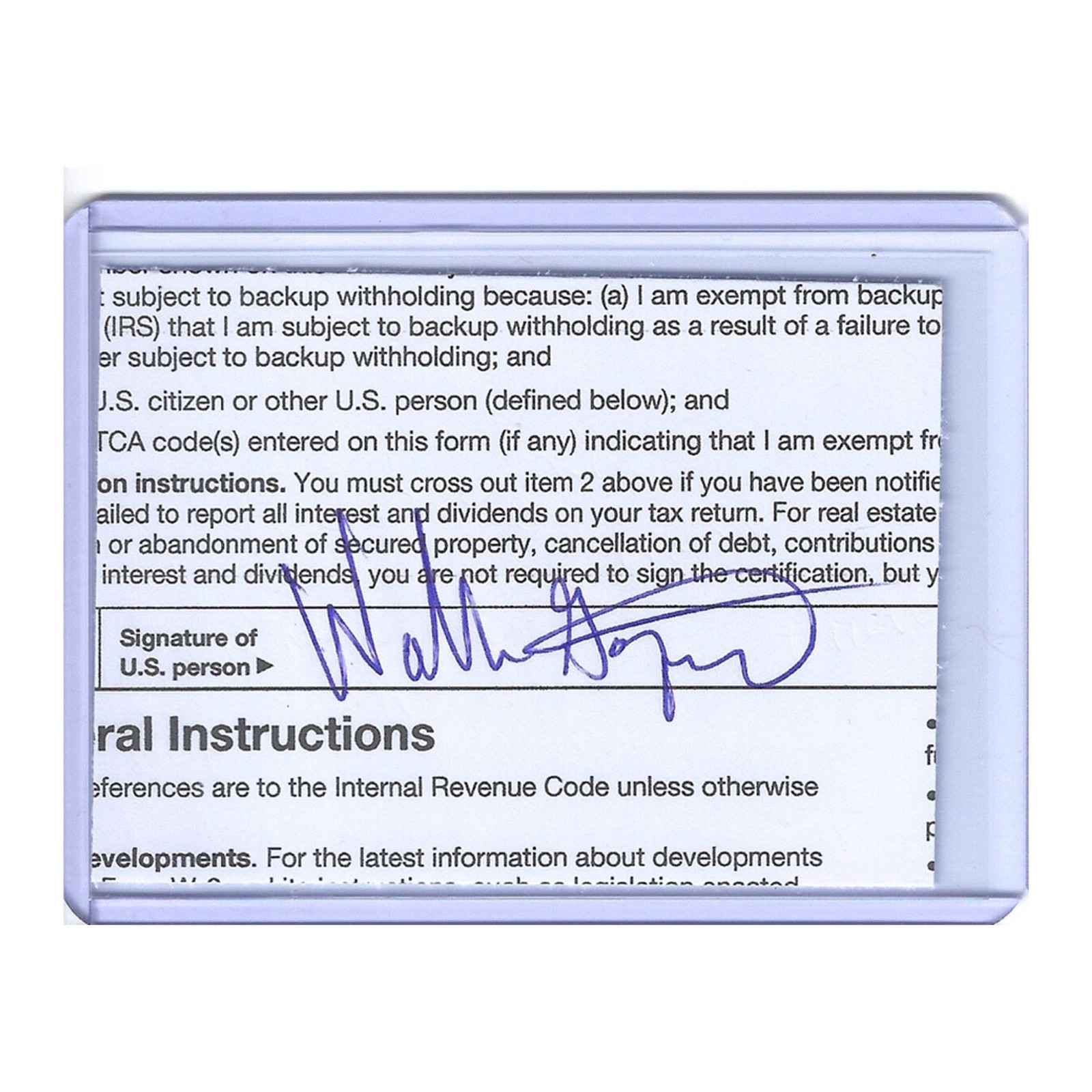 Walton Goggins Cut Auto Hand Signed Autograph White Lotus Gemstones Justified