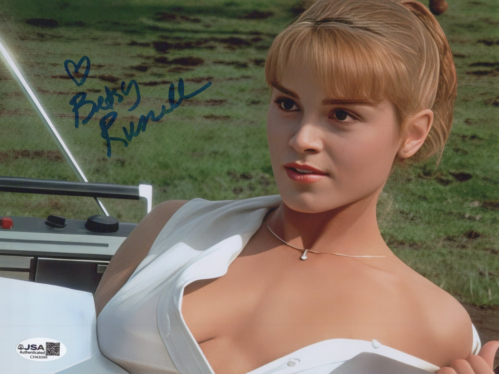 BETSY RUSSELL Signed PRIVATE SCHOOL 8×10 Photo JORDAN Autograph JSA CERT