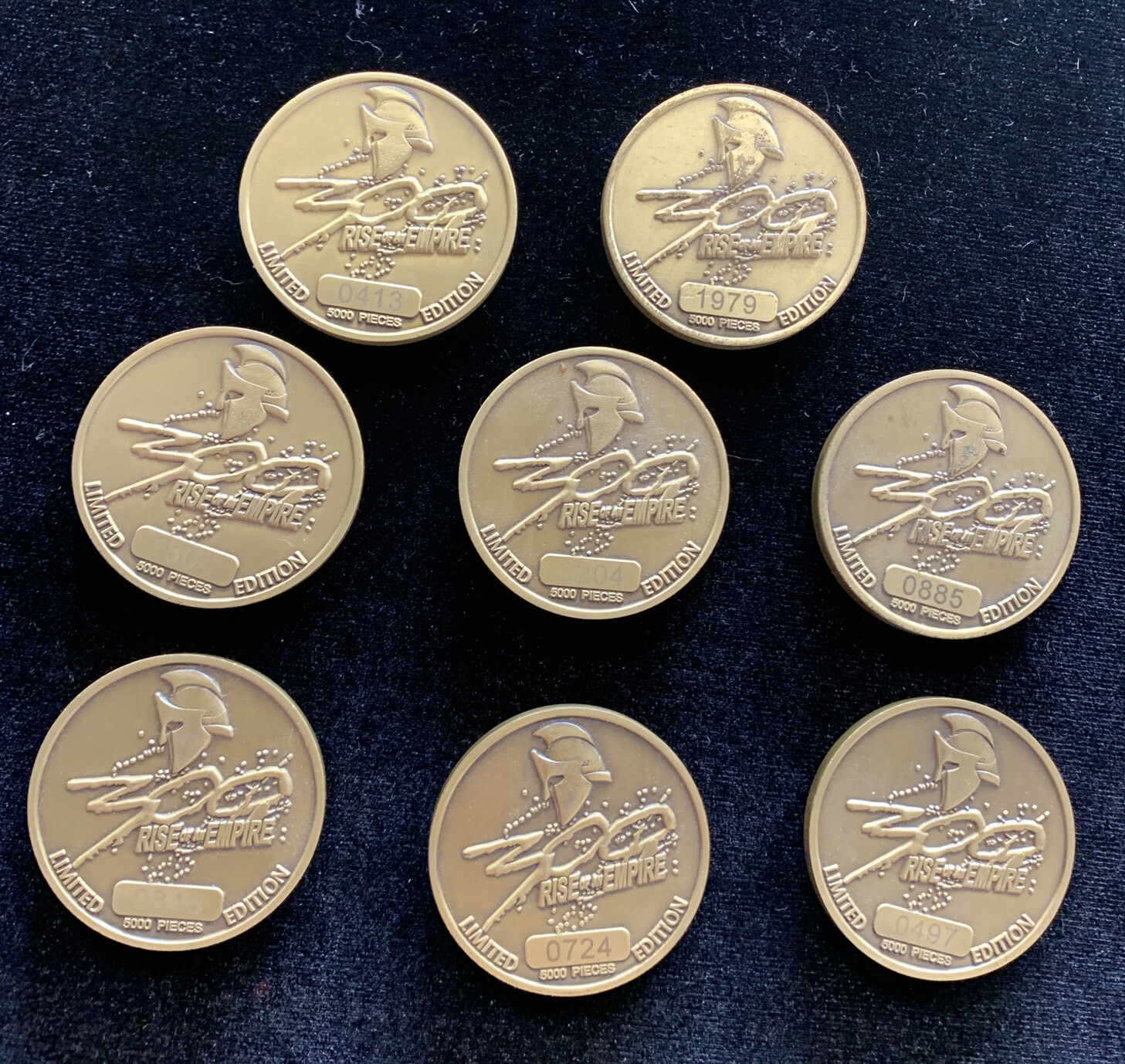 300 Rise Of An Empire Limited Edition Challenge Coin XXXX/5000
