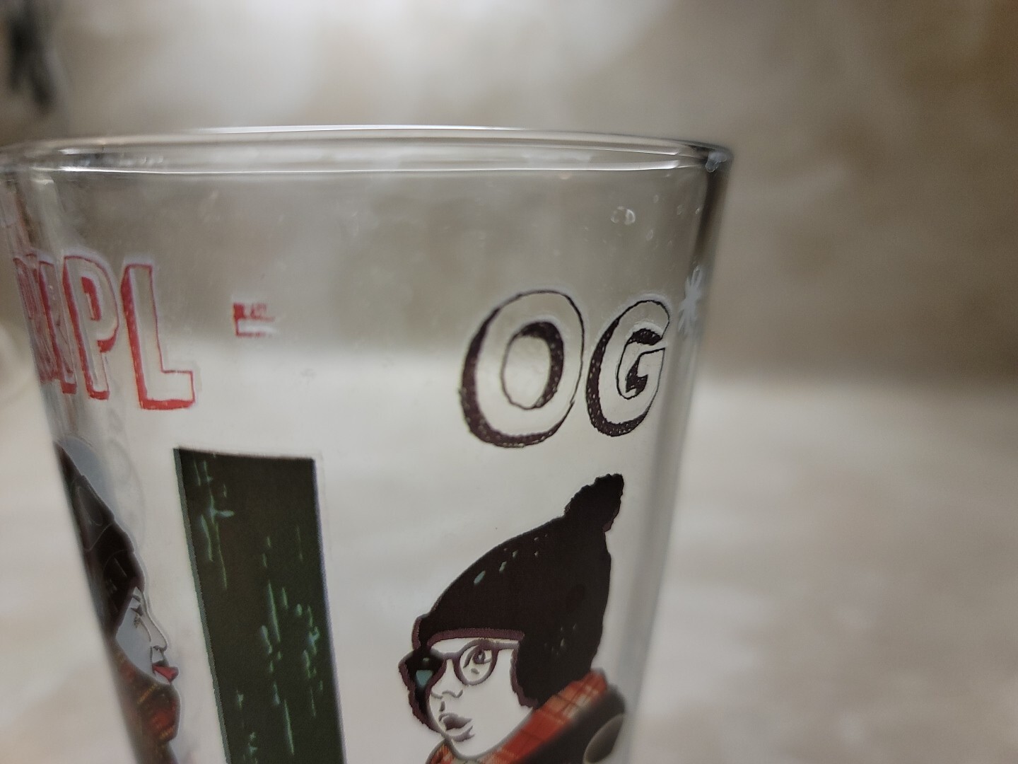 A Christmas Story Pint Glasses. Leg Lamp, OH Fudge And Triple Dog Dare Ya