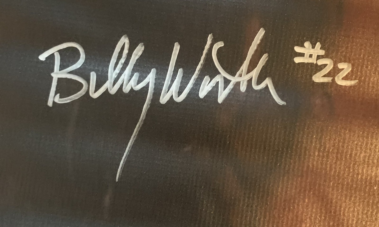 Billy Wirth SIGNED Spooky Empire Vinyl Banner 48×30 RARE! The Lost Boys