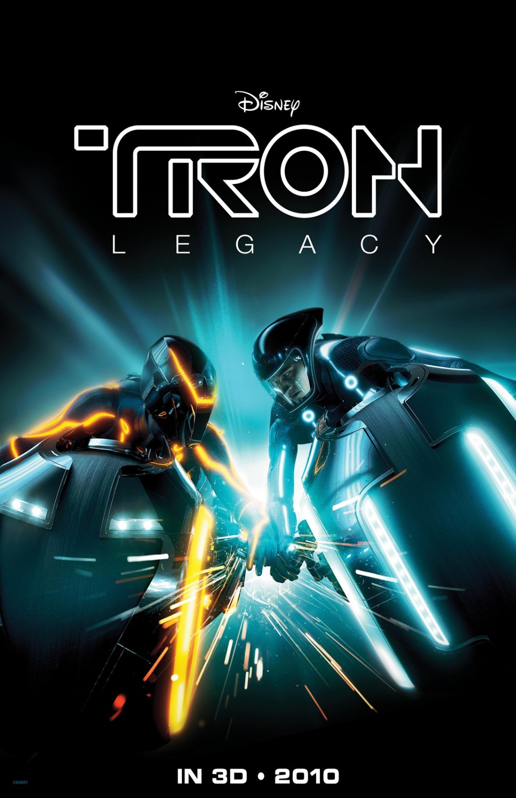 Tron Legacy movie poster (c) – 11 x 17 inches