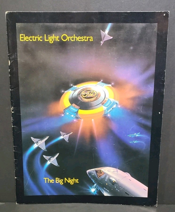 1978 ELECTRIC LIGHT ORCHESTRA – E.L.O. – Concert Tour Program – Fort Worth, TX