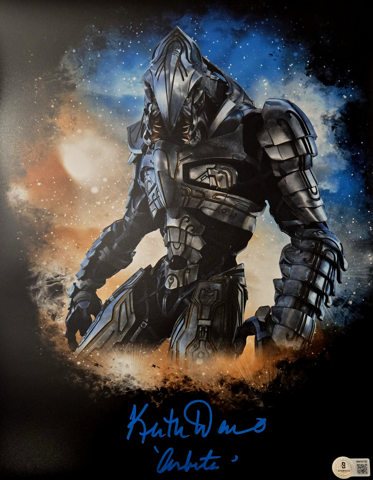 Keith David Signed Photo Halo Arbiter Autograph 11×14 XBox BAS Beckett COA 792
