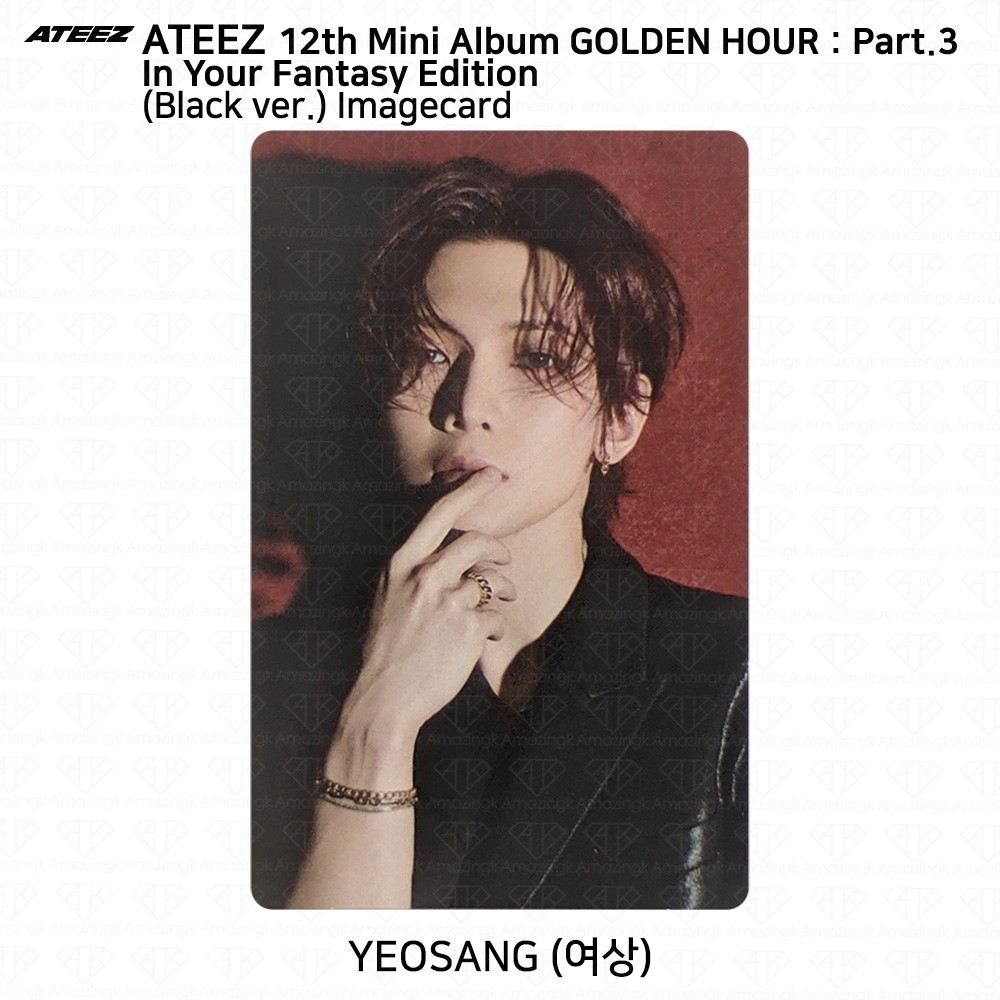 ATEEZ Golden Hour Part.3 In Your Fantasy Edition Official Photocard QR Card