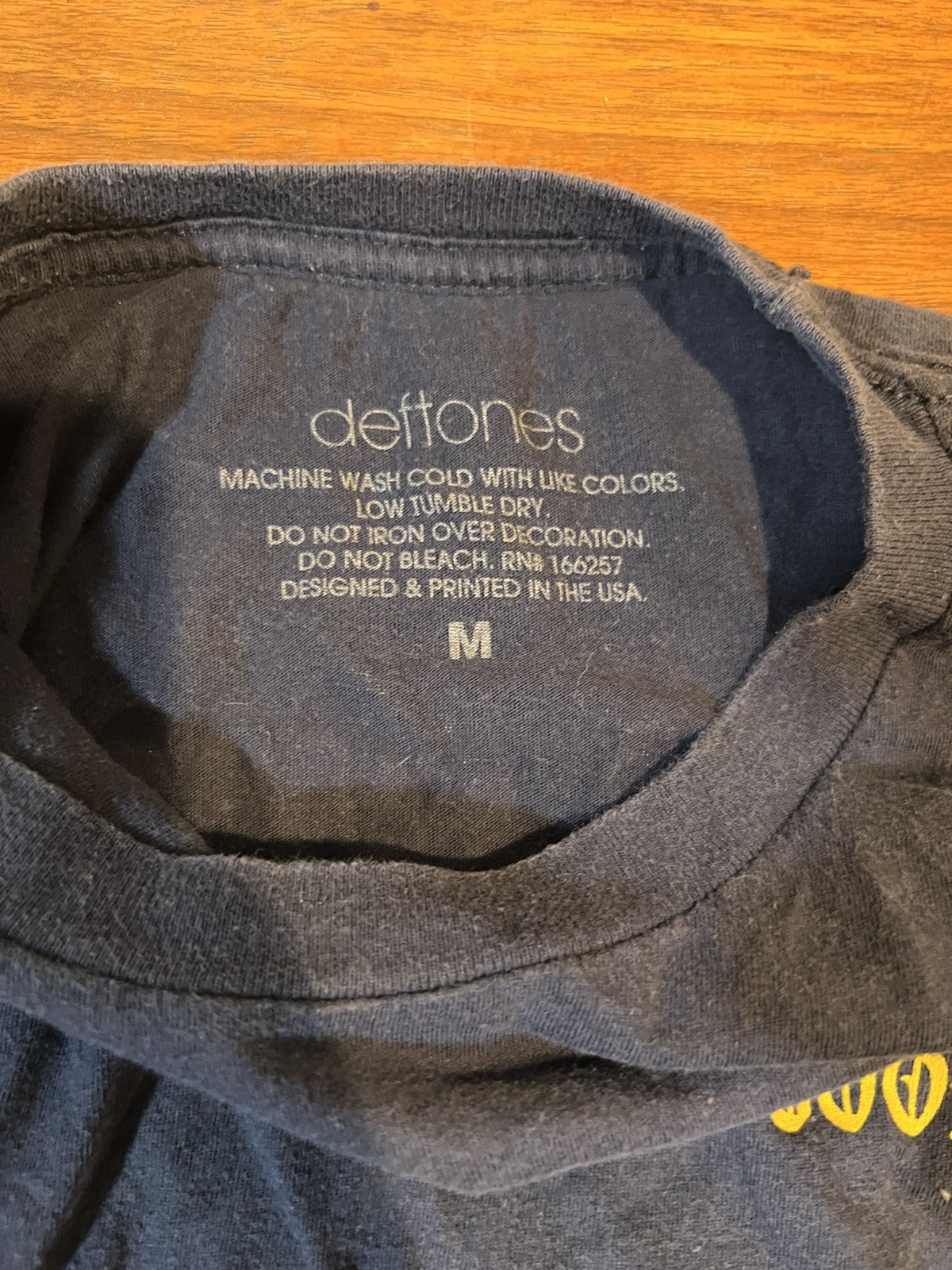 DEFTONES 2022 Spring Tour T-Shirt Size Medium Goon Squad