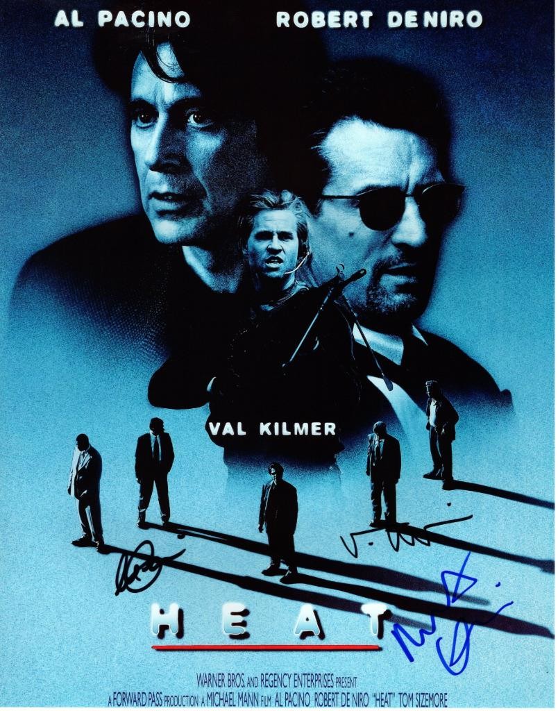 Al Pacino Robert DeNiro Kilmer signed 11×14 Photo Picture autographed with COA