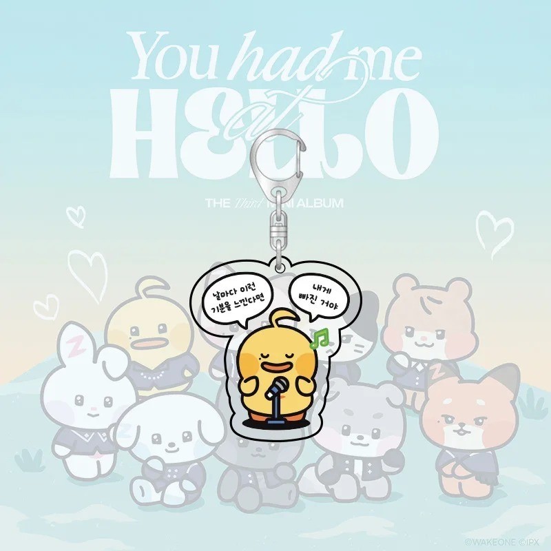 Kpop Style Plush Doll Keychain 12cm Cute Cartoon Pendant for Bags Plush Doll Bag