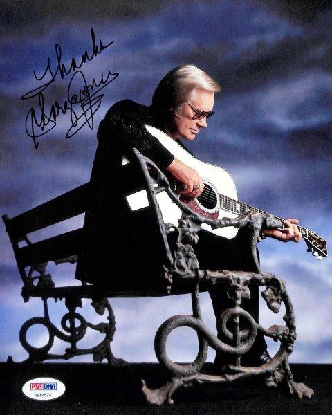 REPRINT – GEORGE JONES Country Legend Autographed Signed 8 x 10 Photo