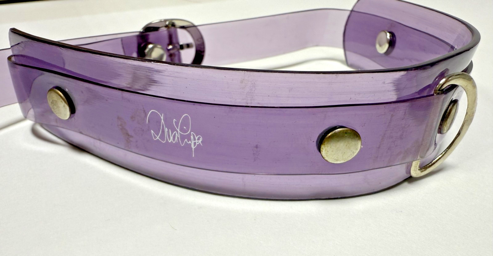 DUA LIPA 2017 USA TOUR Musical +++ Dusty Lav Signature Choker +++ OFFICIAL NEW!