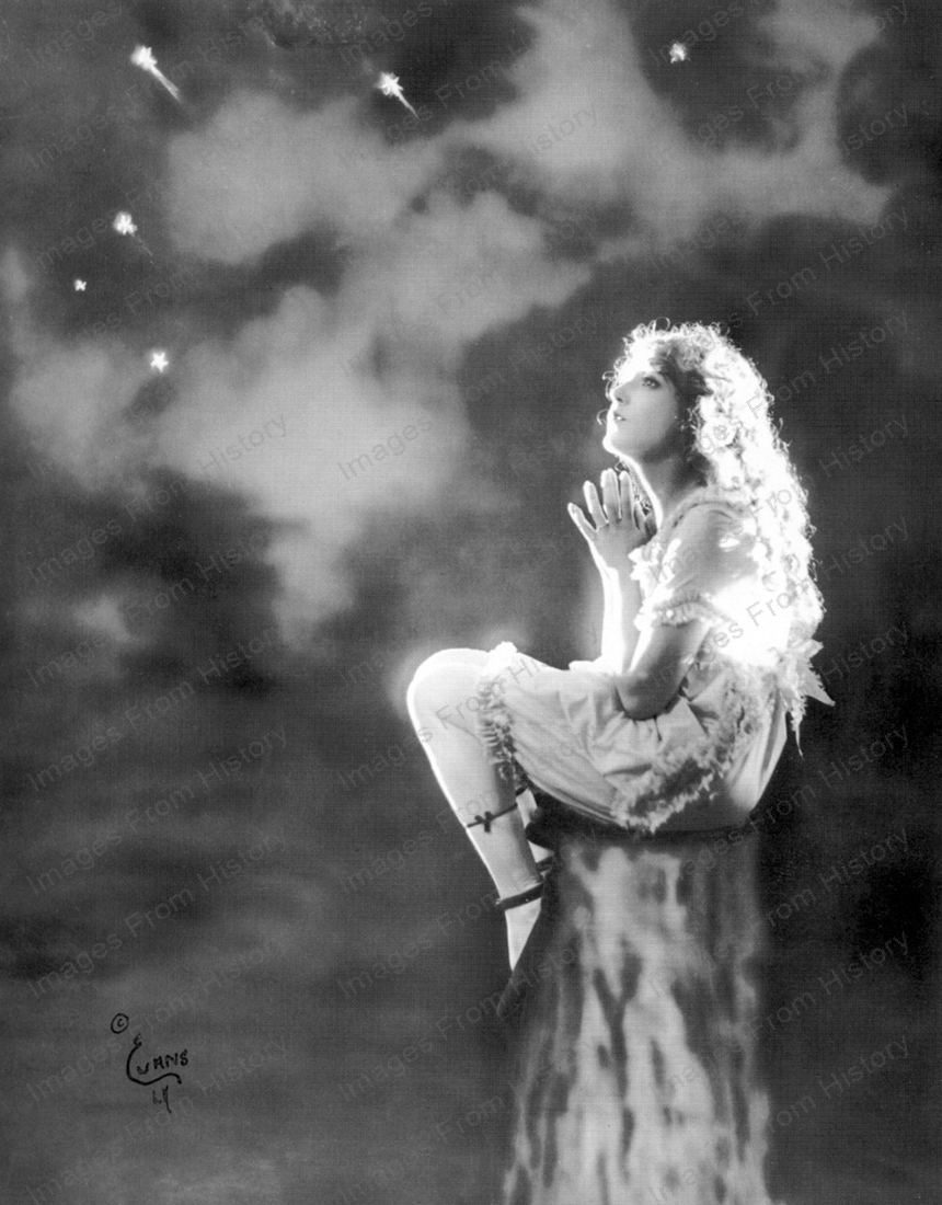8×10 Print Mary Pickford Beautiful Portrait by Nelson Evans 1917 #MP6