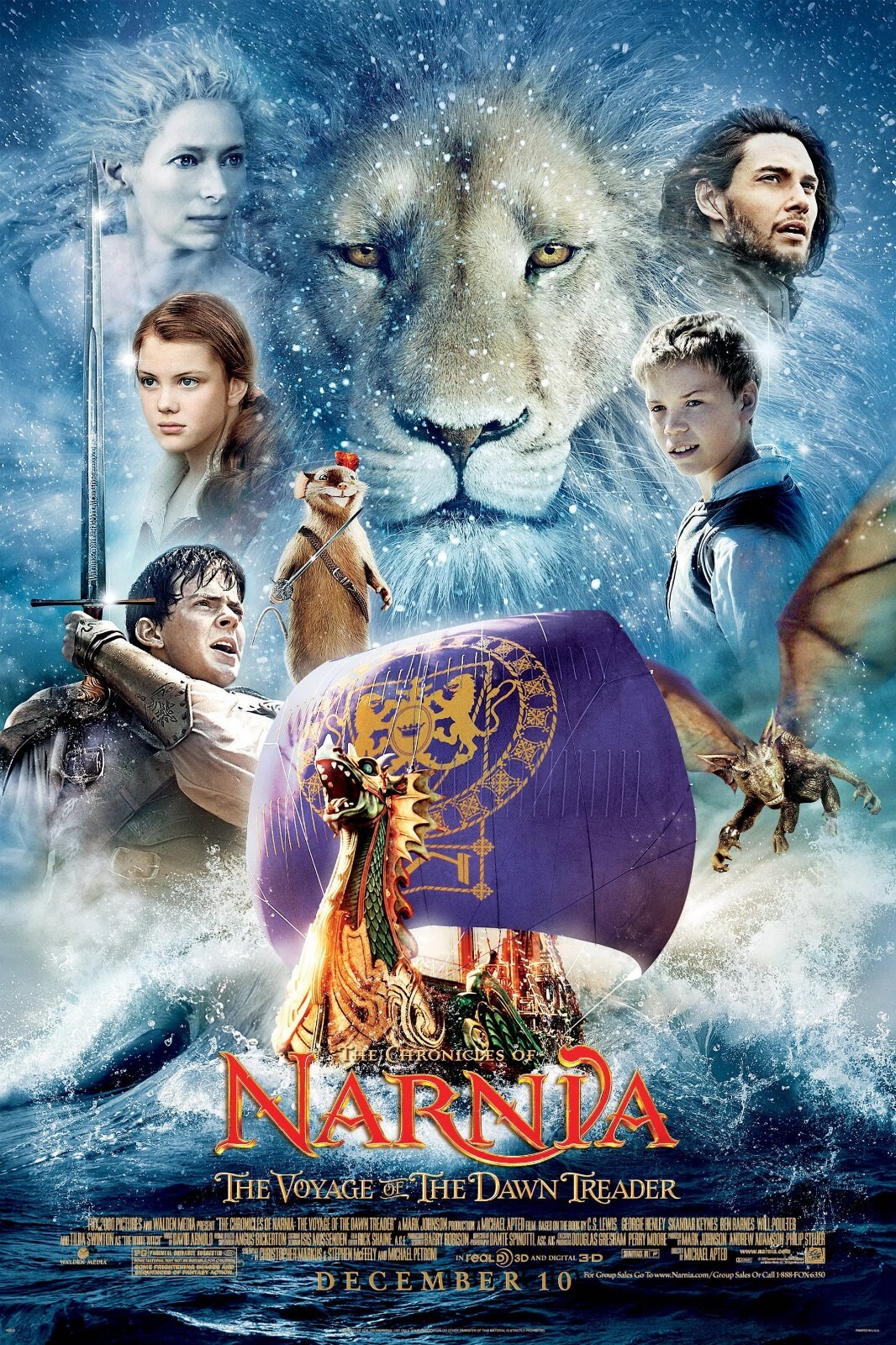 The Chronicles Of Narnia movie poster (c) – 11″ x 17″ inches