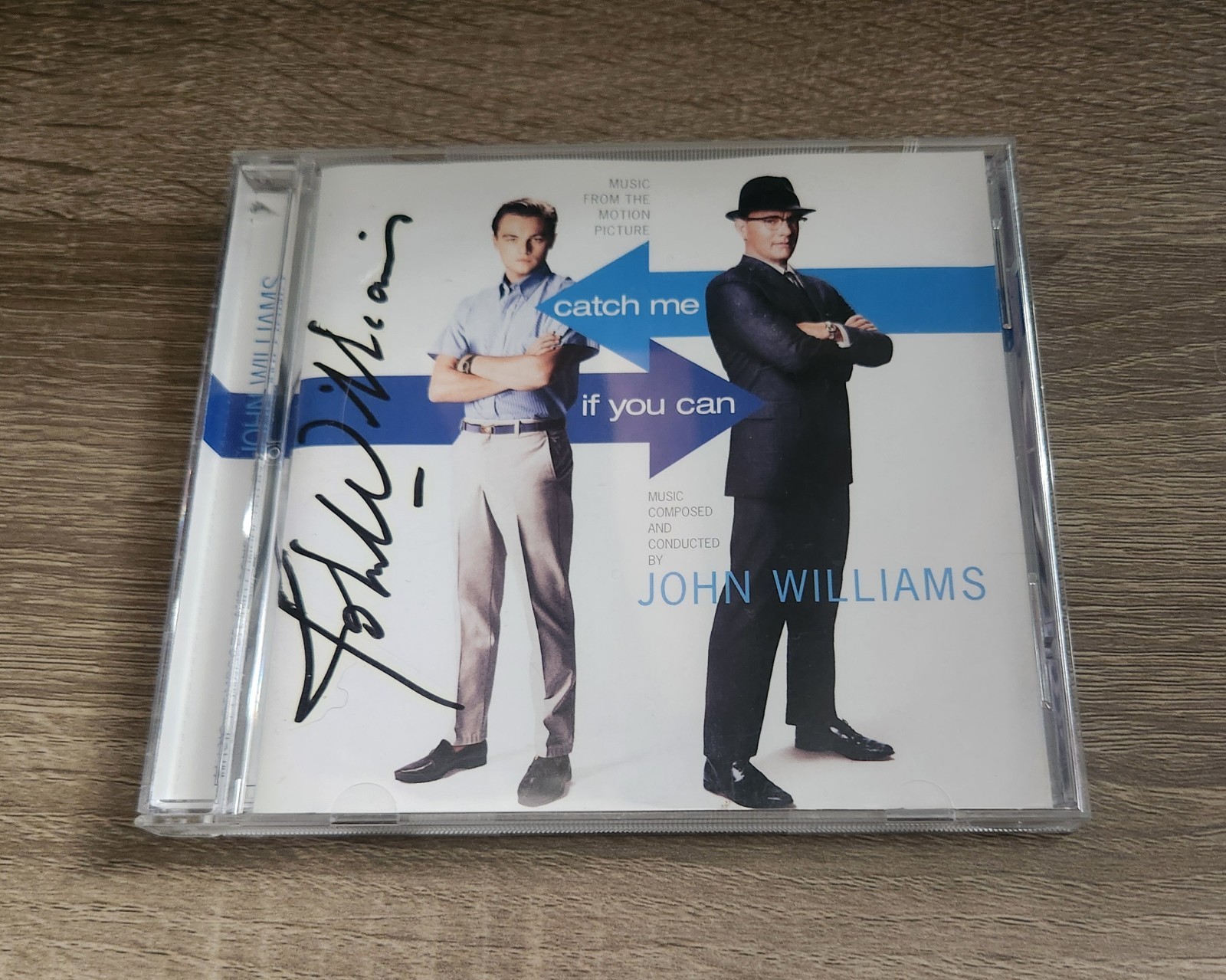 John Williams 🔥RARE🔥 Signed Autograph “Catch Me If You Can” CD Soundtrack 2002