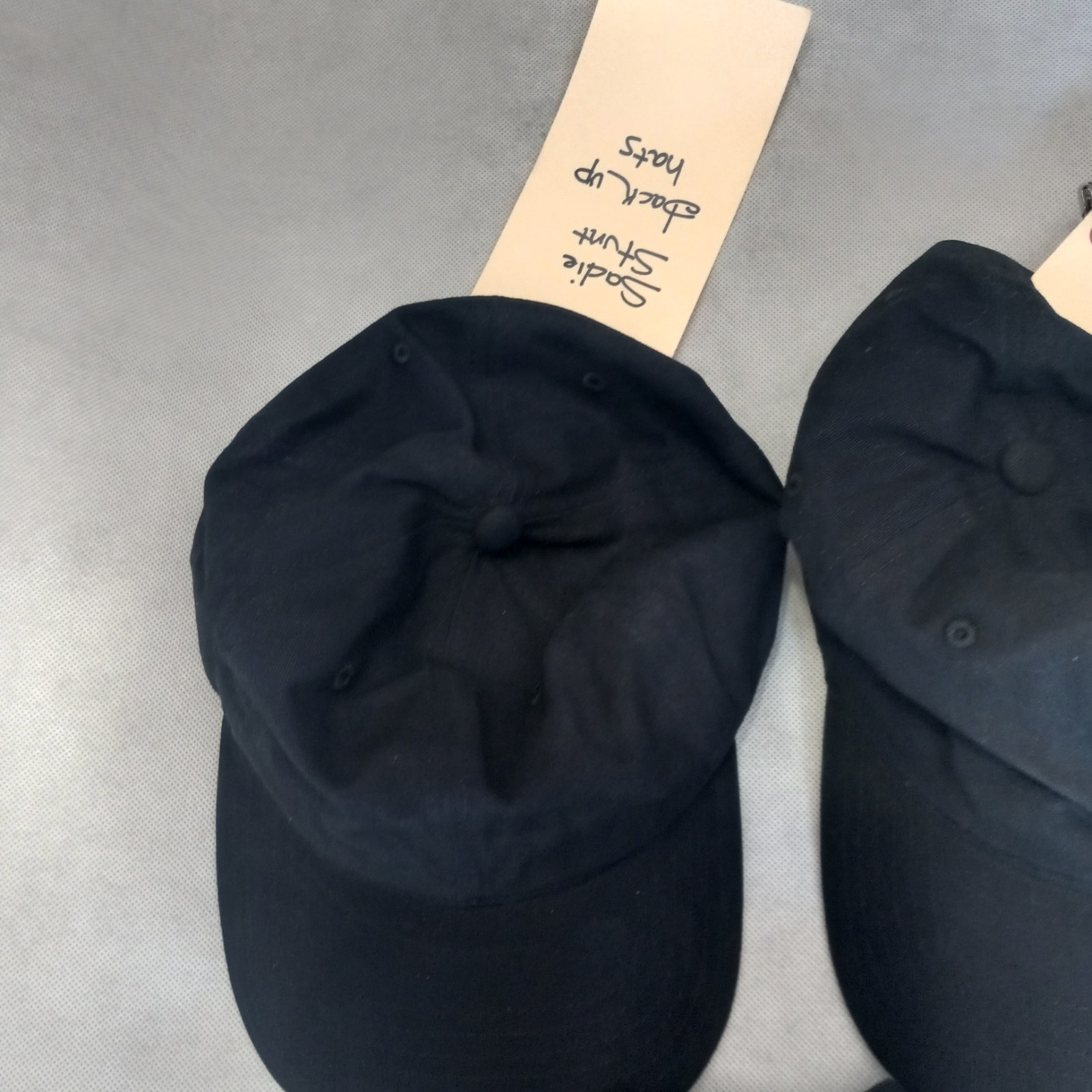 Ghosted Movie Wardrobe Ana de Armas Sadie Rhodes Stunt Backup Hats Asset Tag