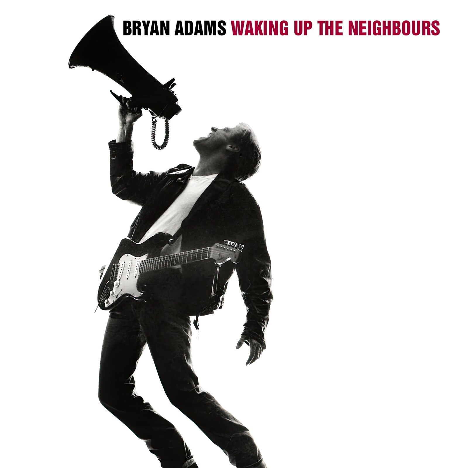 Bryan Adams Waking Up The Neighbors 12×12 Album Cover Replica Poster Gloss Print