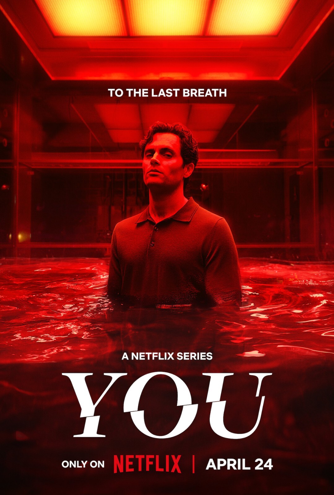 YOU poster (i) – 11 x 17 inches – Penn Badgley poster
