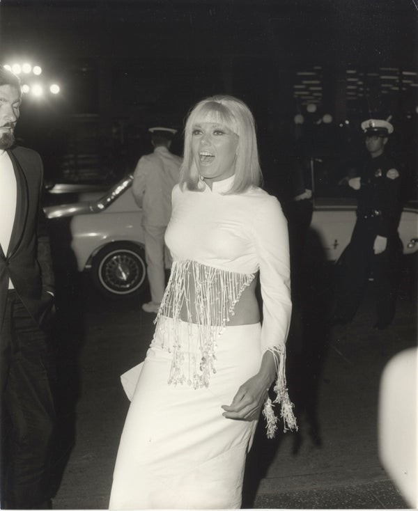Kim Novak Original Double Weight Silver Gelatin Photo Bare Midriff 1968 Premiere