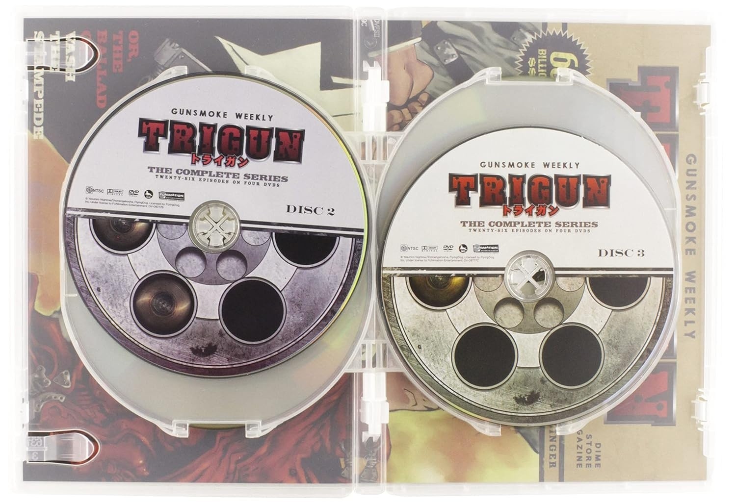 Trigun: Complete Series Box Set (Classic) DVD English & Japanese Language, Anime