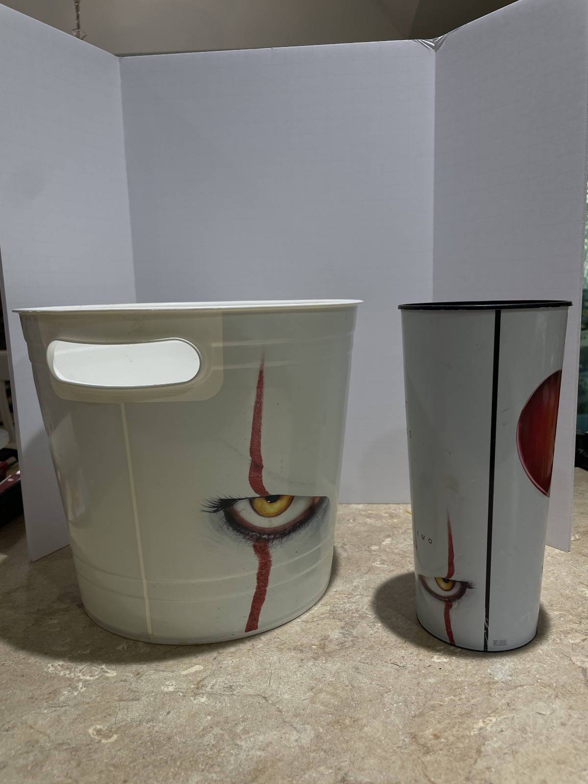 IT Chapter Two Collectible Popcorn Bucket and Cup 2019 Pennywise