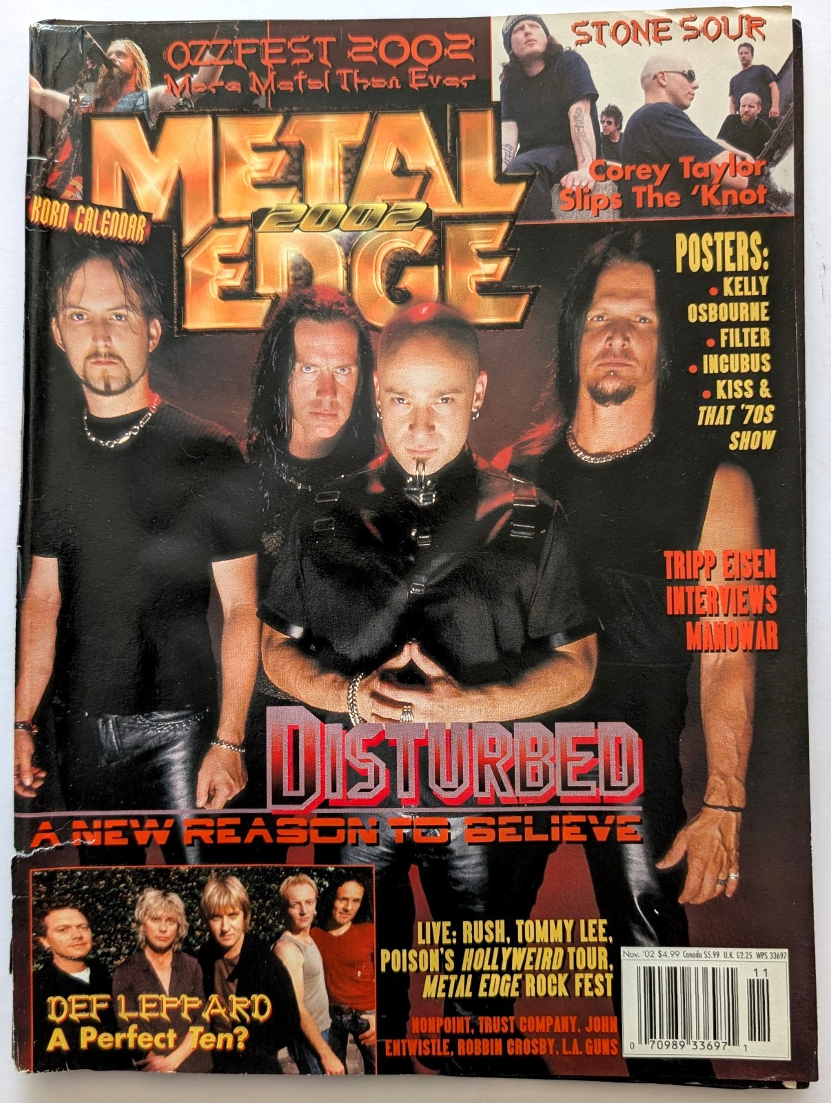 2002 November Metal Edge – Hard Rock Metal Music Magazine